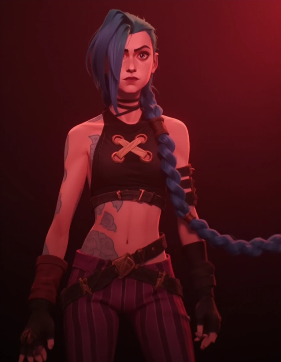 Arcane Style and Characters | All-in-One LoRA | Jinx Vi Mel Caitlyn preview 5