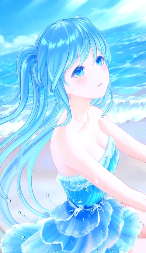 Slime Girl Concept preview 1