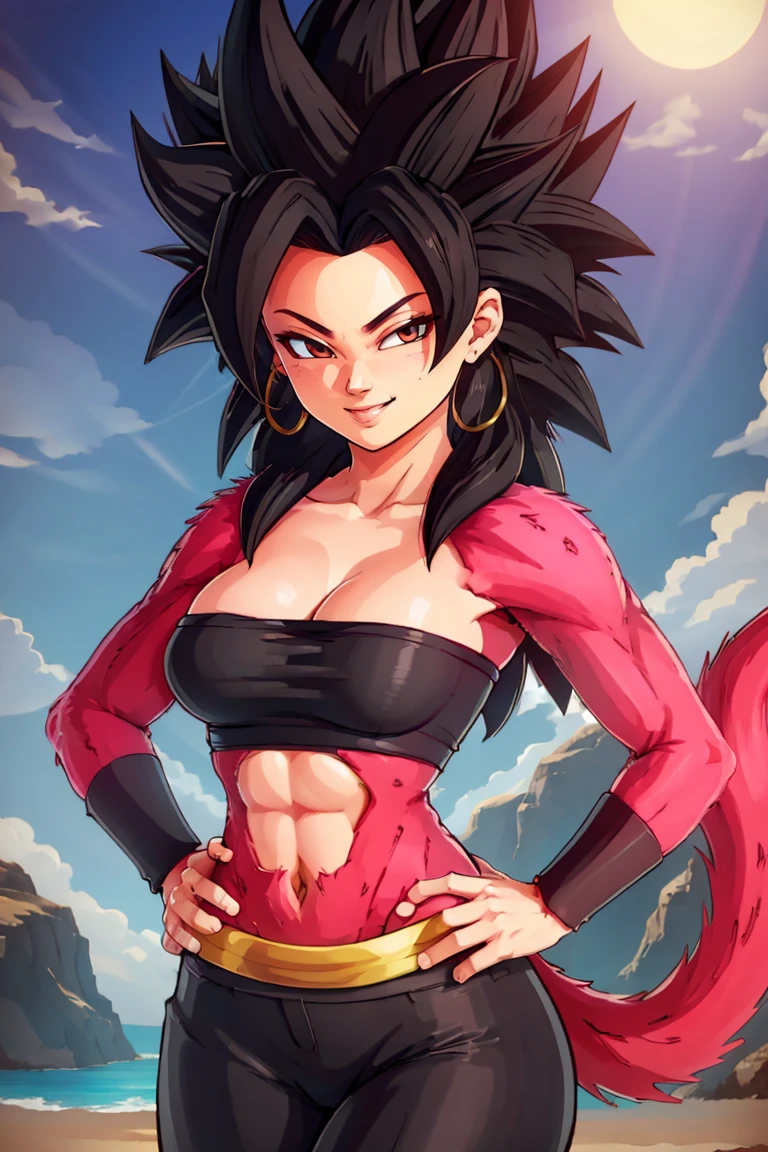 Caulifla + Super Saiyan 4 Form (Dragon Ball) [SDXL & SD1.5] preview 4