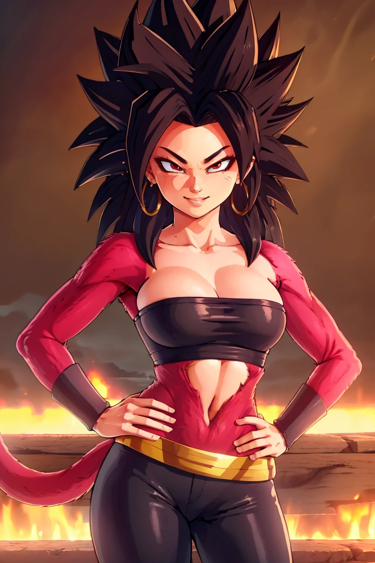 Caulifla + Super Saiyan 4 Form (Dragon Ball) [SDXL & SD1.5] preview 5