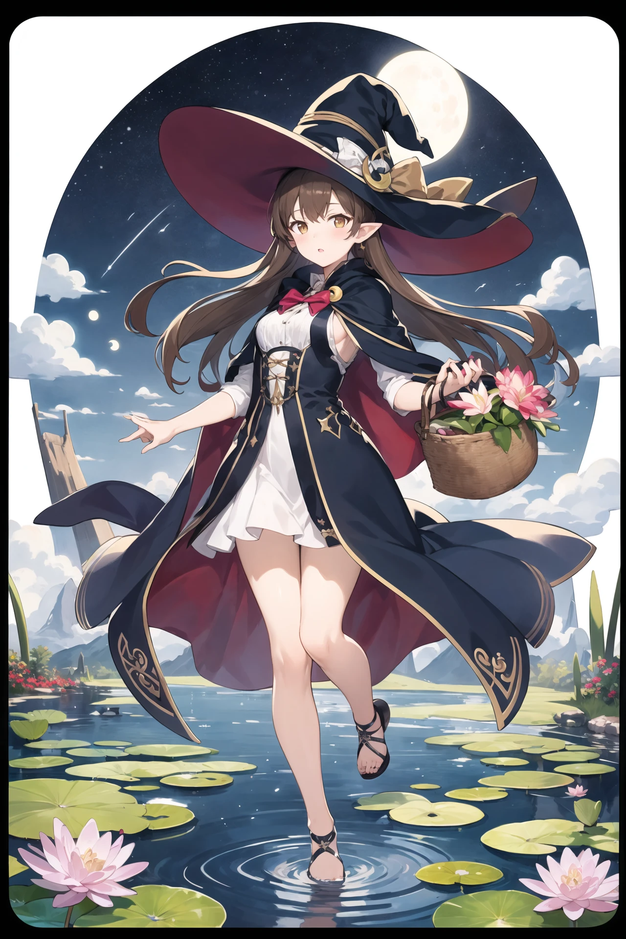 Standing Full Body with Background Style LoRA (带背景立绘/背景付き立ち絵) preview 5