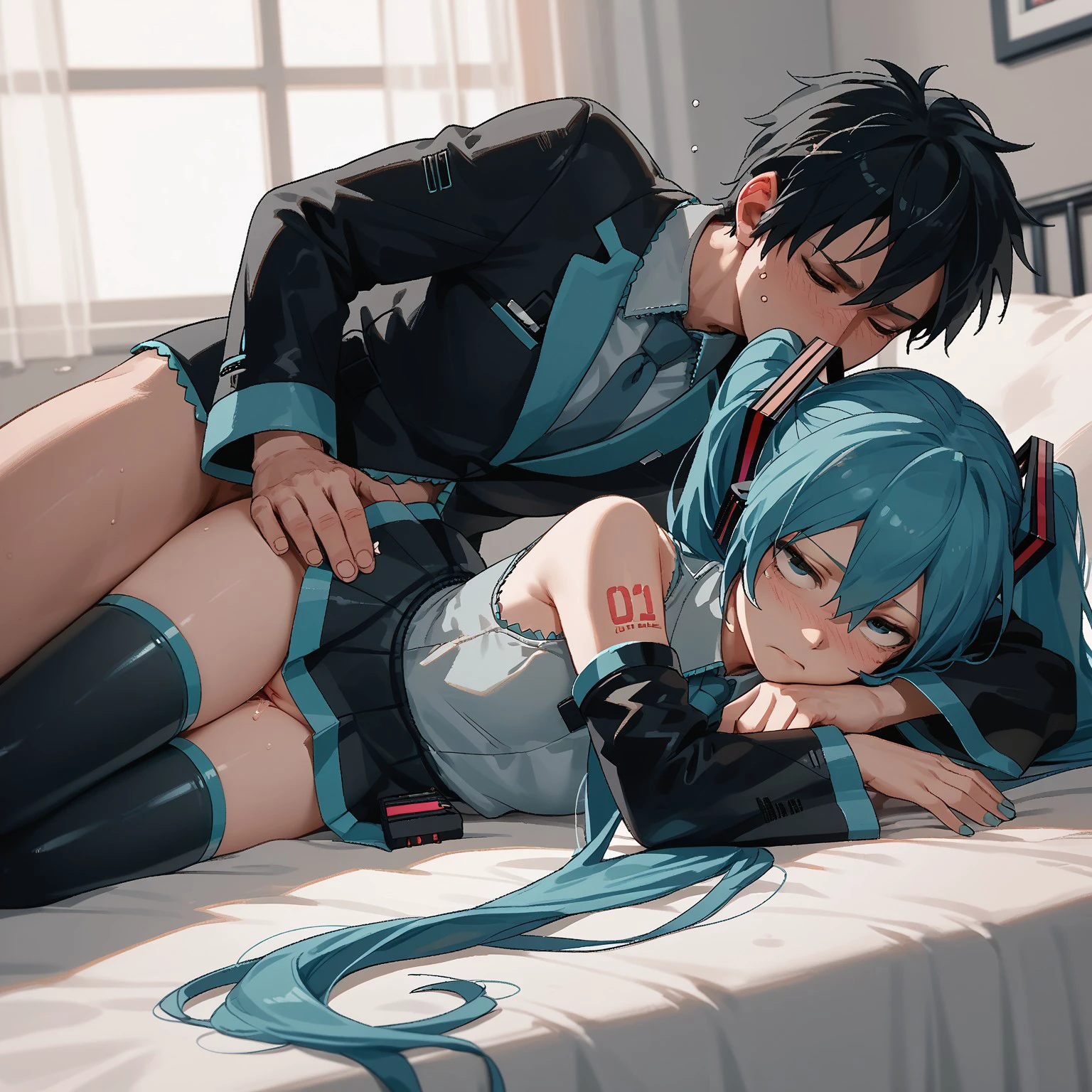 Pony+Illustrious Disinterested Sex / Bored Female (Commission) preview 2