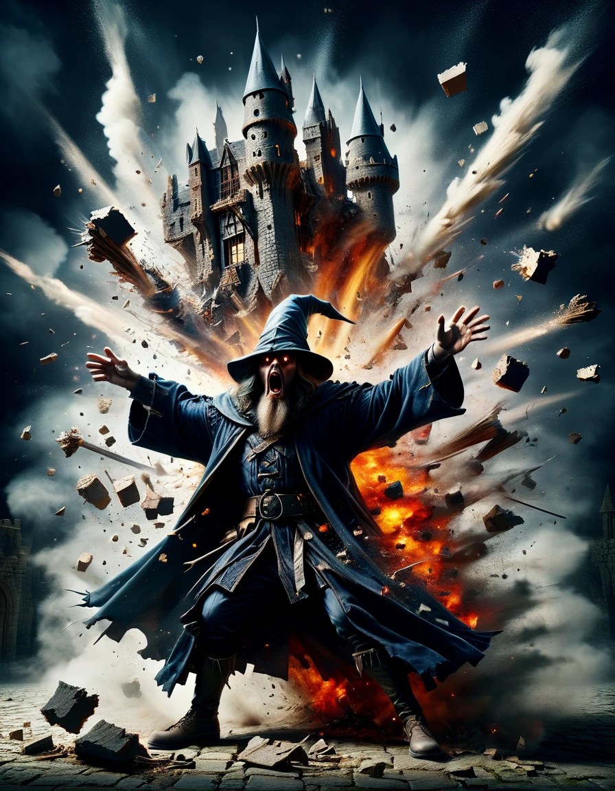 Violent Explosion Style [LoRA 1.5+SDXL] preview 1