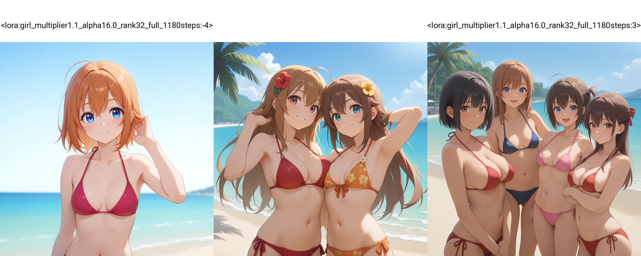 Multiple girls slider / Add or Remove subjects preview 3