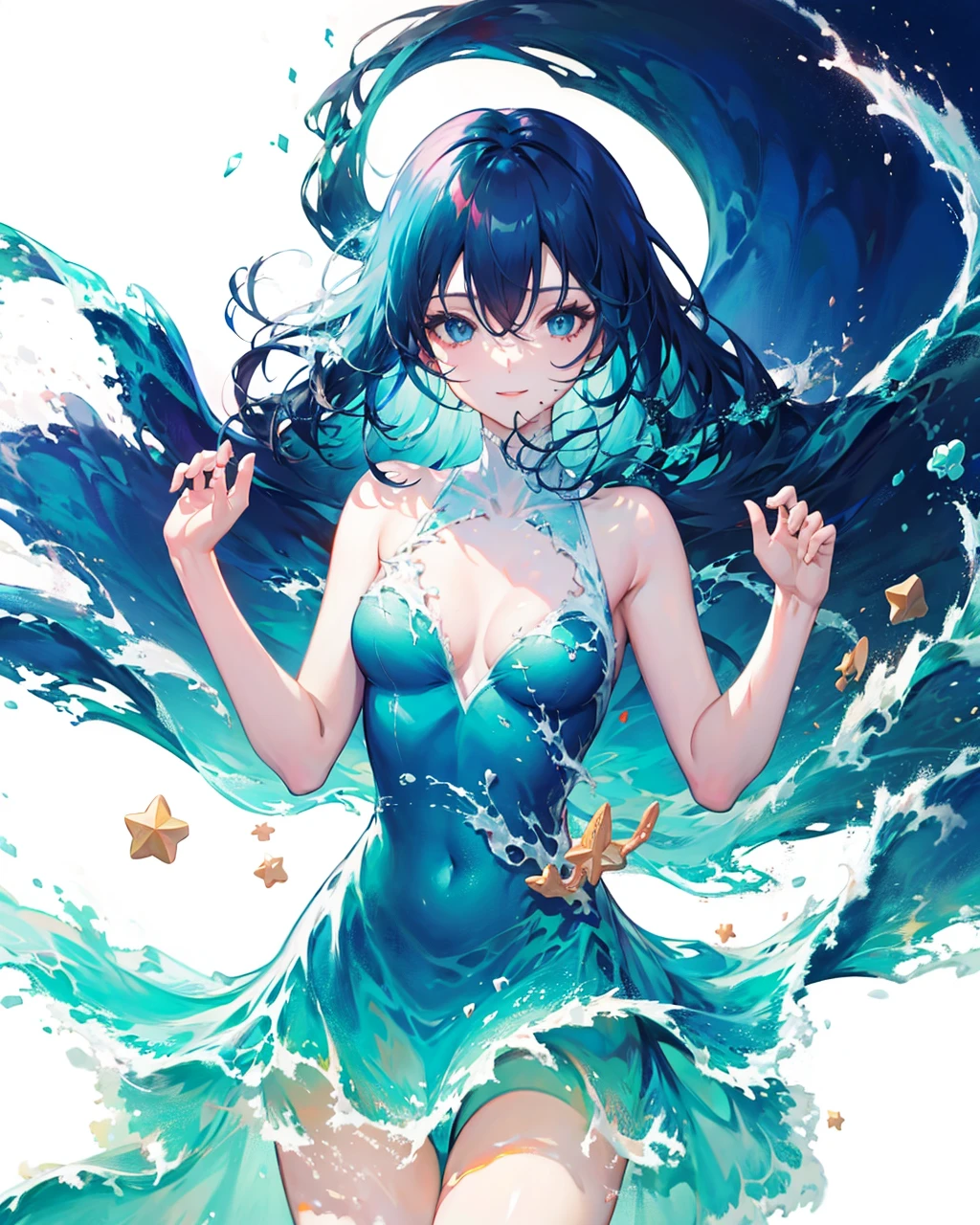 【Concept】Liquid Clothes/Liquid Dress 水裙 preview 3