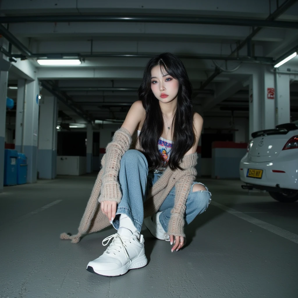 Realistic/Aesthetic Poses FluxDev preview 4