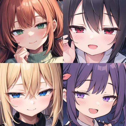 Sensual face Type 1 / 官能的(悩ましげ)な表情 Type 1 preview 1