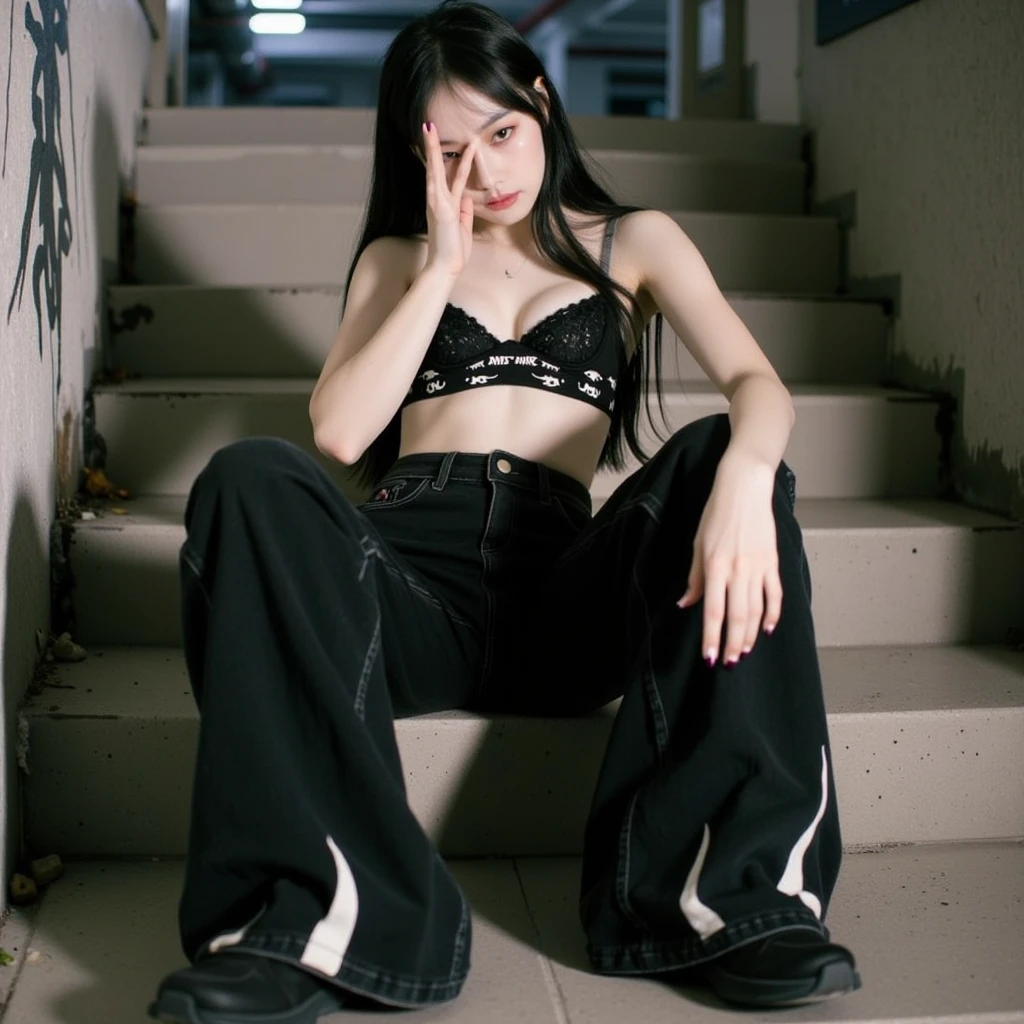 Realistic/Aesthetic Poses FluxDev preview 5