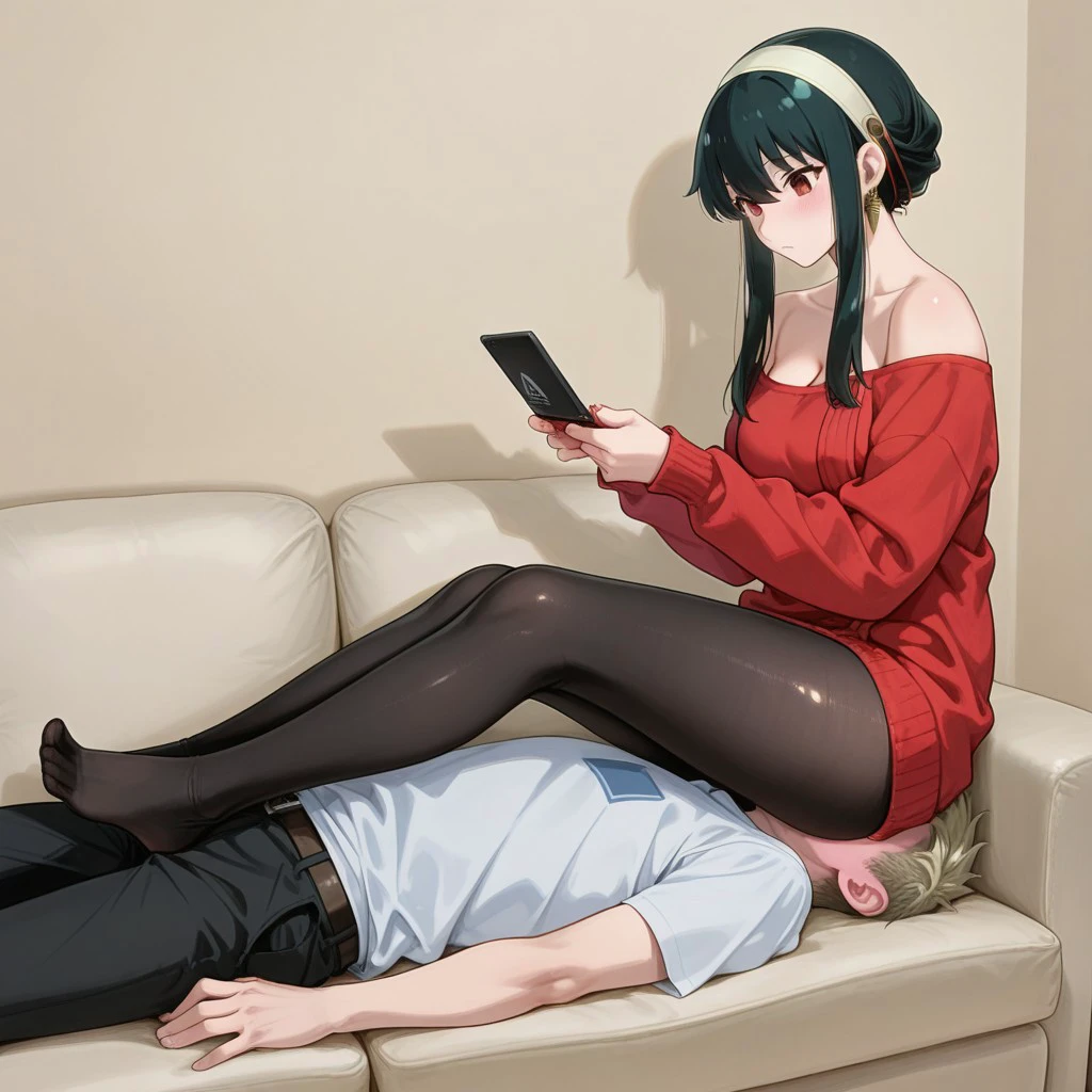 Ignore Facesitting (Human Chair \ Human Furniture) Femdom preview 1