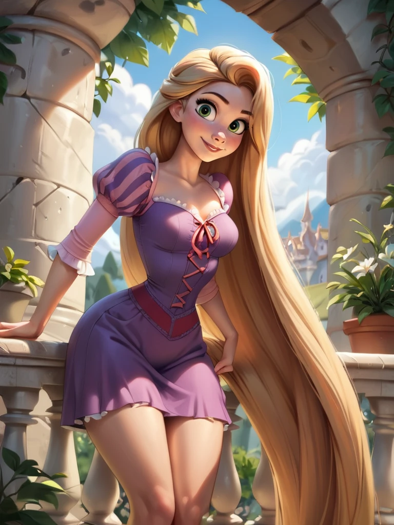 Rapunzel (Tangled) Disney Princess - | Illustrious XL | XL PONY | SD 1.5 | - by YeiyeiArt preview 2