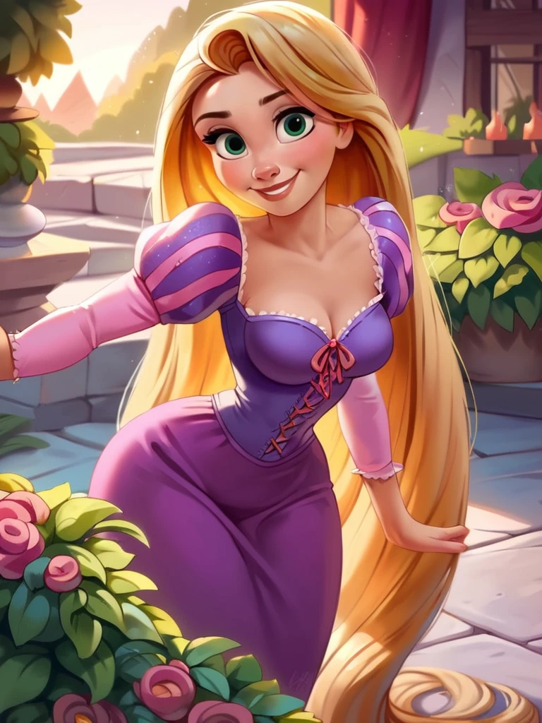 Rapunzel (Tangled) Disney Princess - | Illustrious XL | XL PONY | SD 1.5 | - by YeiyeiArt preview 4