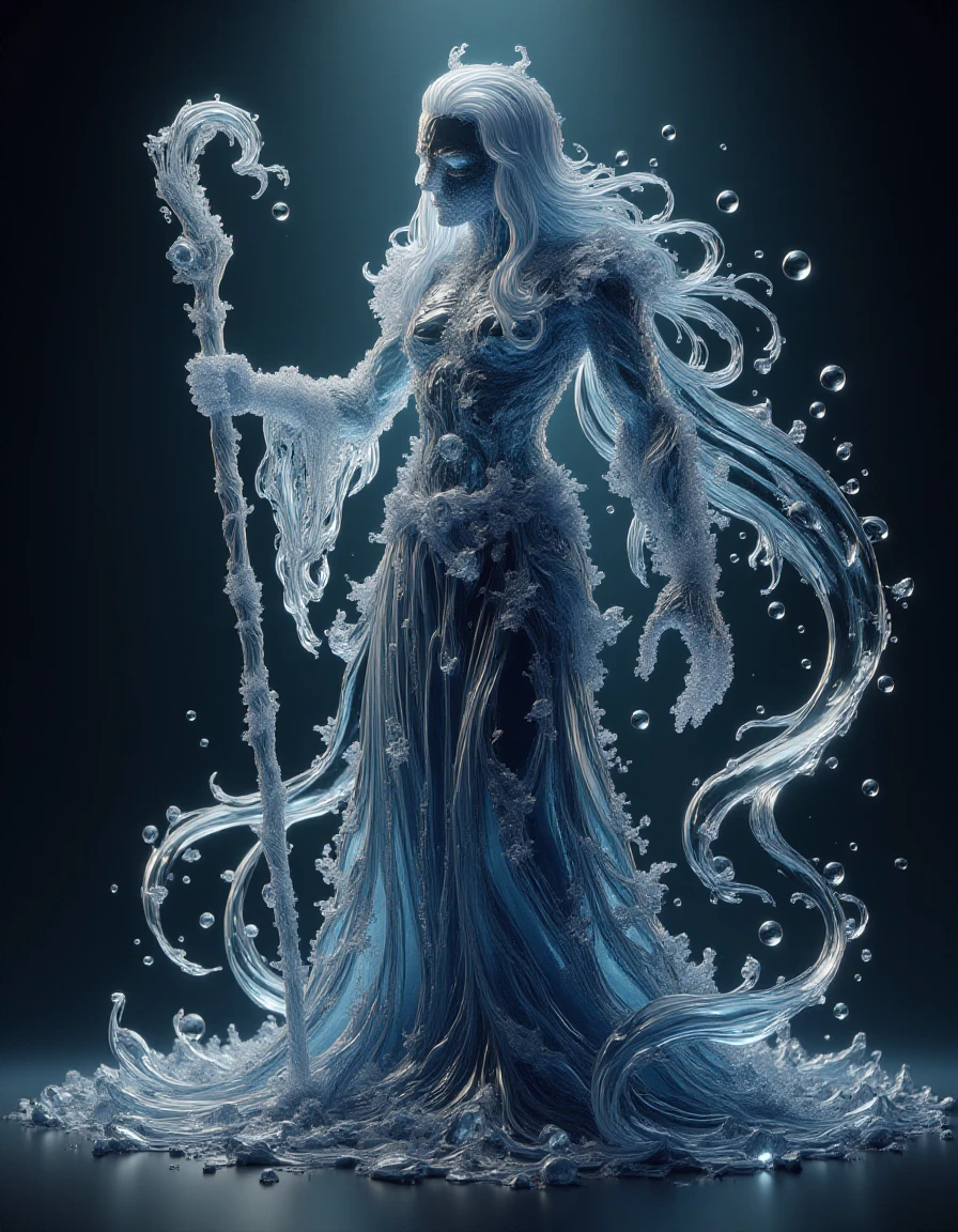 Liquid Water Flow Style [FLUX+SDXL+1.5] preview 3