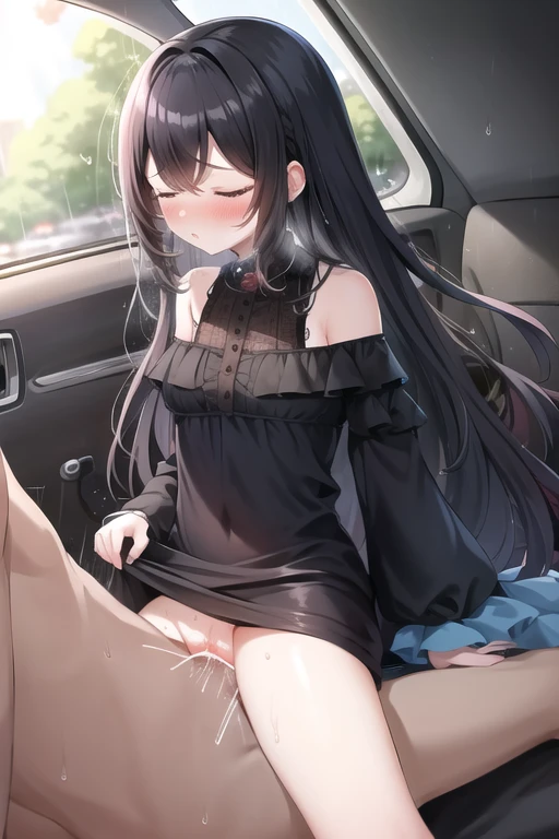 Upright straddle sex front view preview 1