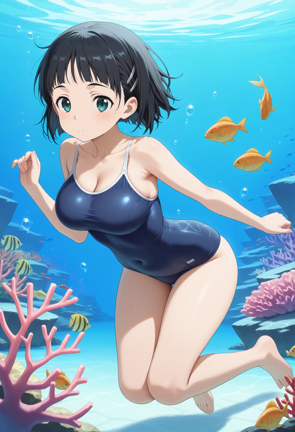 [Illustrious, SD1.5] Kirigaya Suguha 桐ヶ谷直葉 / Sword Art Online preview 5