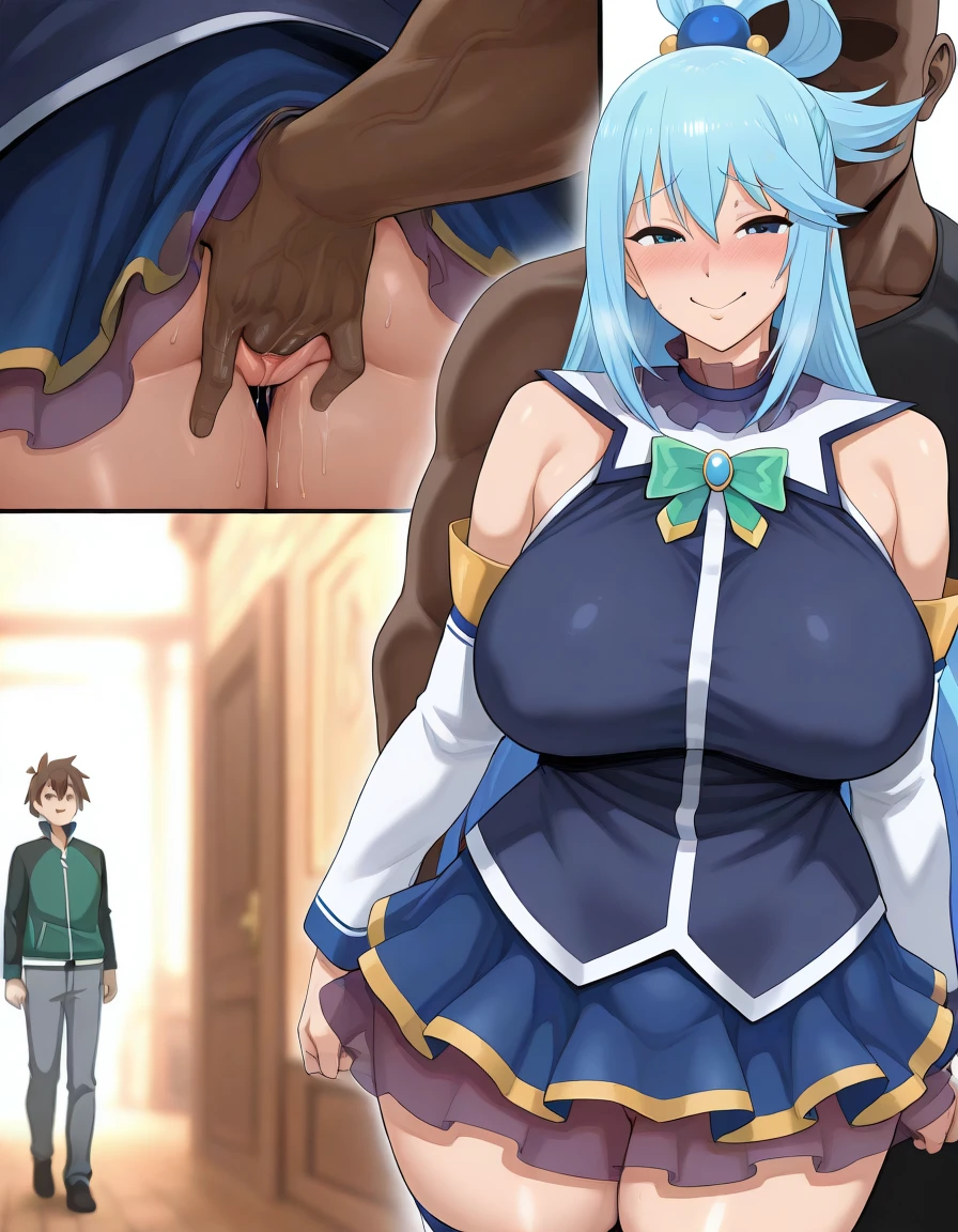 NTR fingering/寝取られの手マン/背后的NTR preview 5