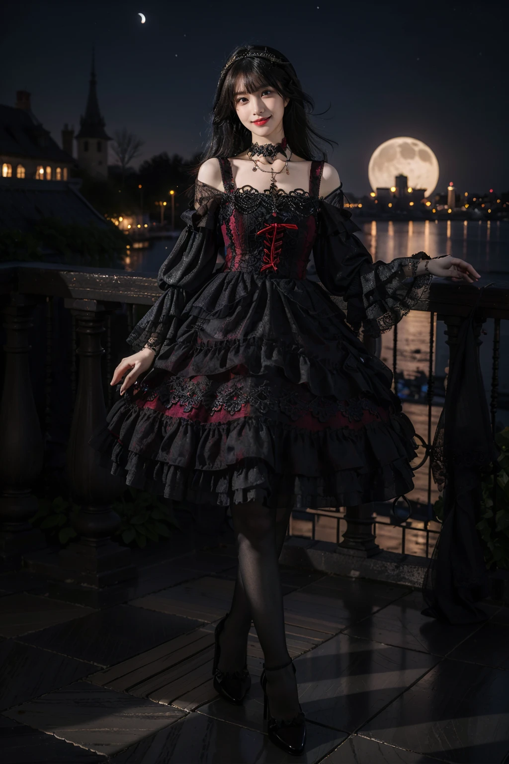 [SD 1.5] Modern Victorian fashion dress | 洛丽塔裙子 | ロリータ ドレス Vol.1 preview 2
