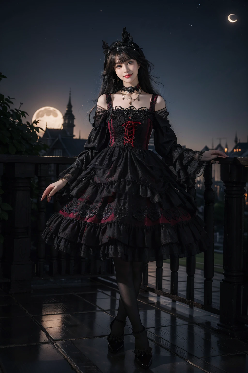 [SD 1.5] Modern Victorian fashion dress | 洛丽塔裙子 | ロリータ ドレス Vol.1 preview 5