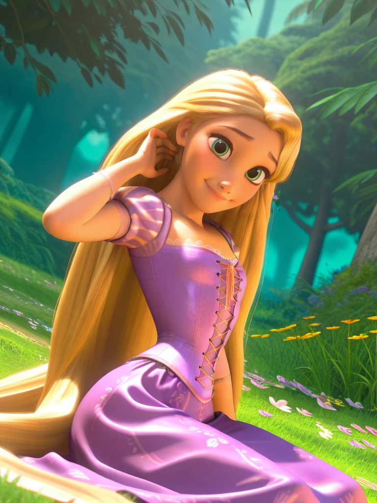 Rapunzel (Tangled) Disney Princess - | Illustrious XL | XL PONY | SD 1.5 | - by YeiyeiArt preview 3