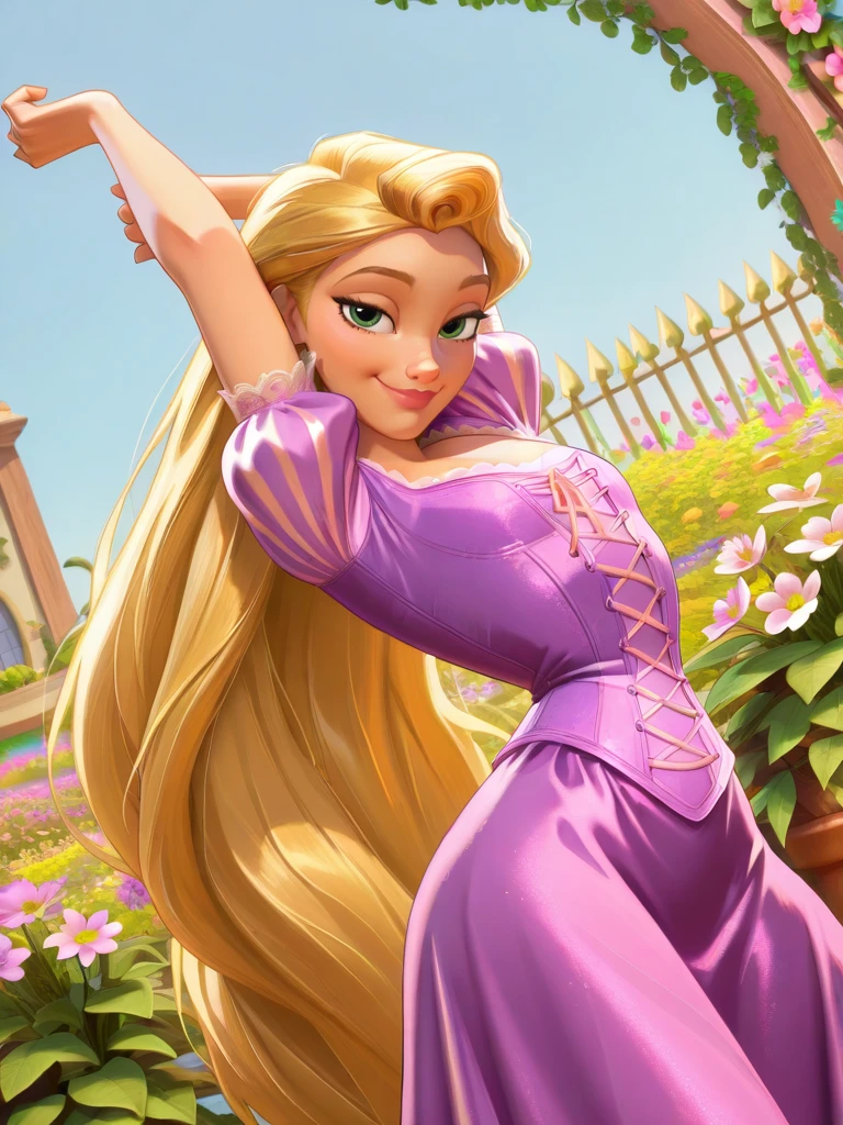 Rapunzel (Tangled) Disney Princess - | Illustrious XL | XL PONY | SD 1.5 | - by YeiyeiArt preview 5