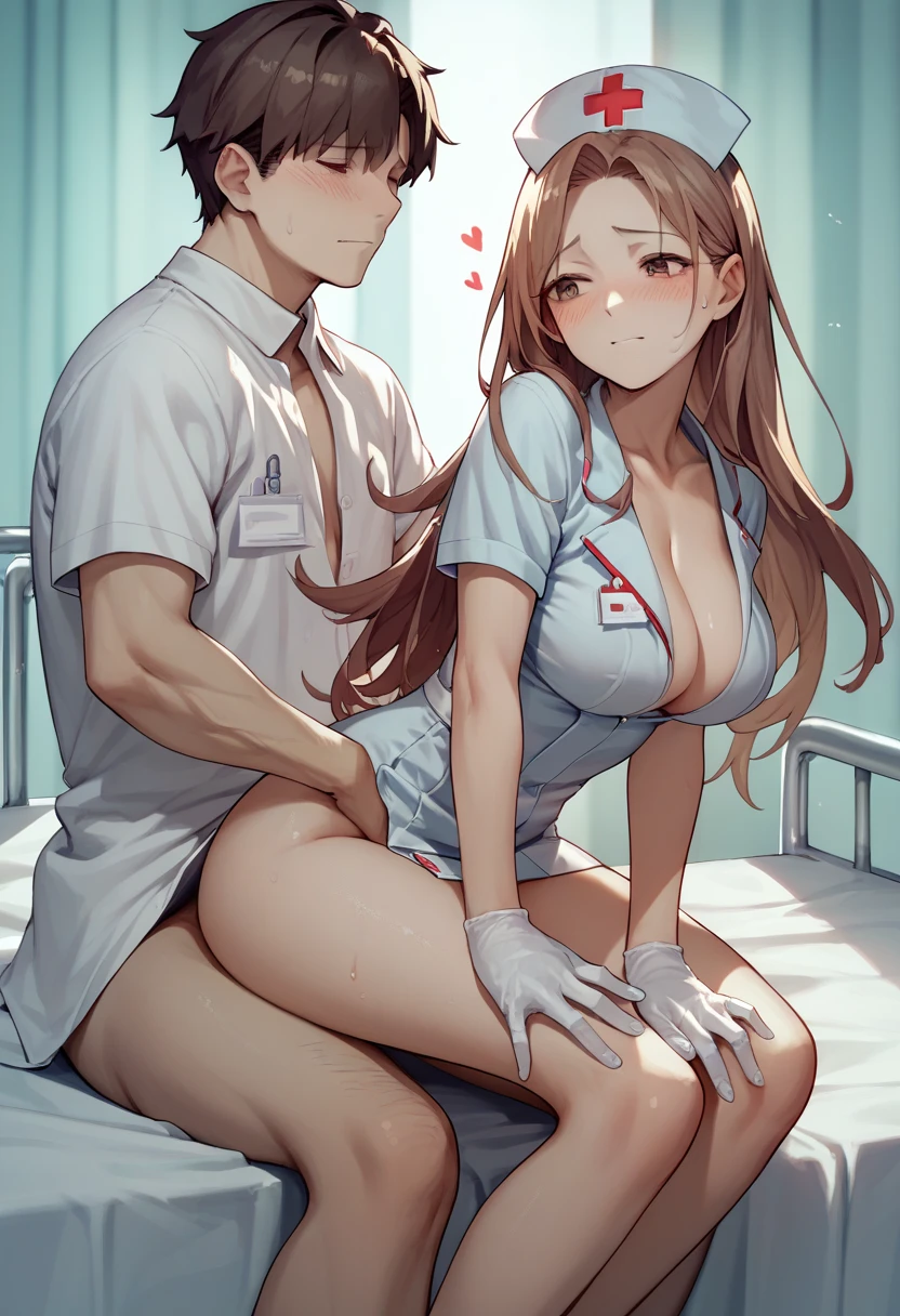 Reverse upright straddle / sitting on lap preview 2