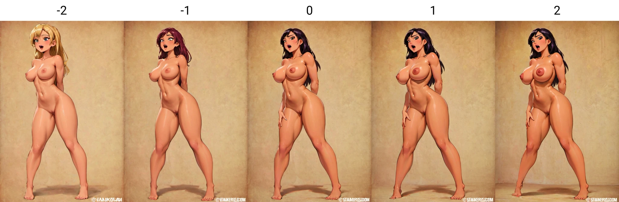 Nipple Size Slider - Pony/SDXL preview 5