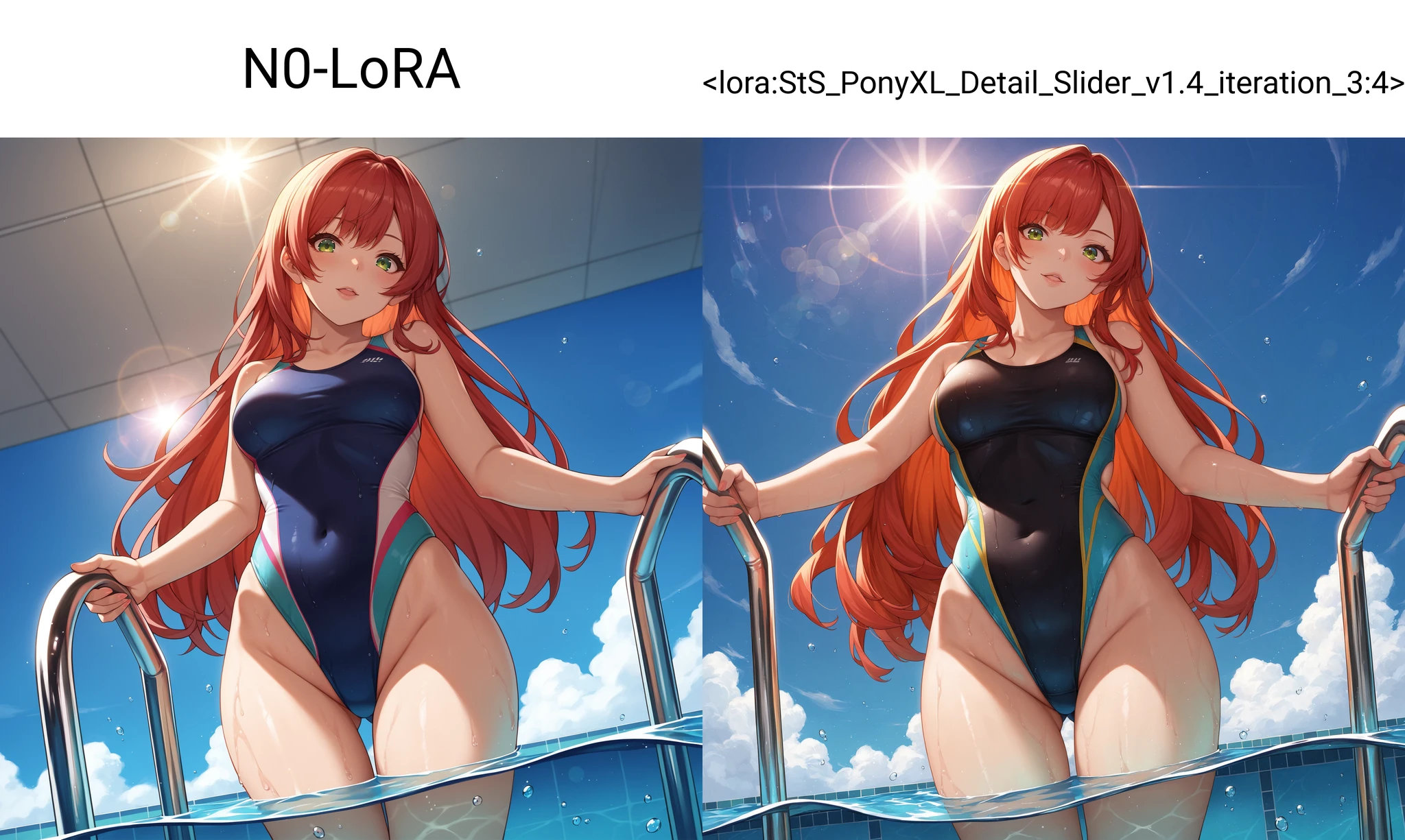 Detail Slider LoRA | PonyXL SDXL preview 5