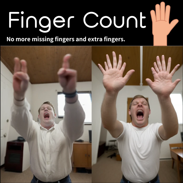 Finger Count Slider SD15 (Increase/Decrease Finger Number) preview 1