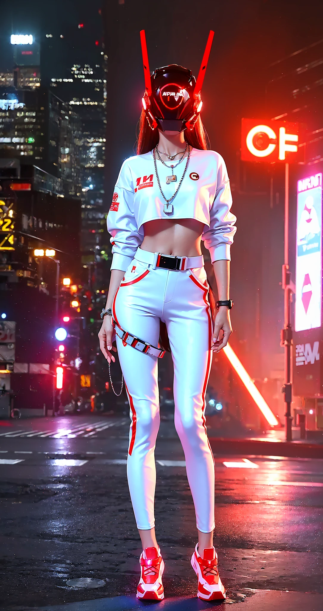 Cyberhelmet | Wearable LoRA preview 3