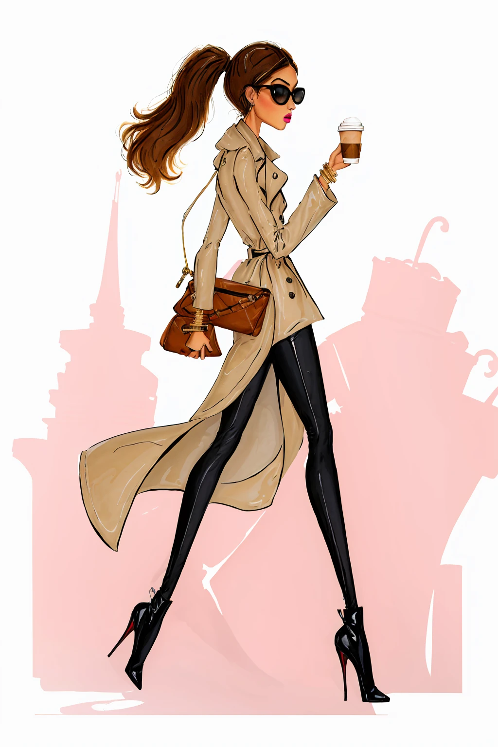 fashion clothing illustration preview 3