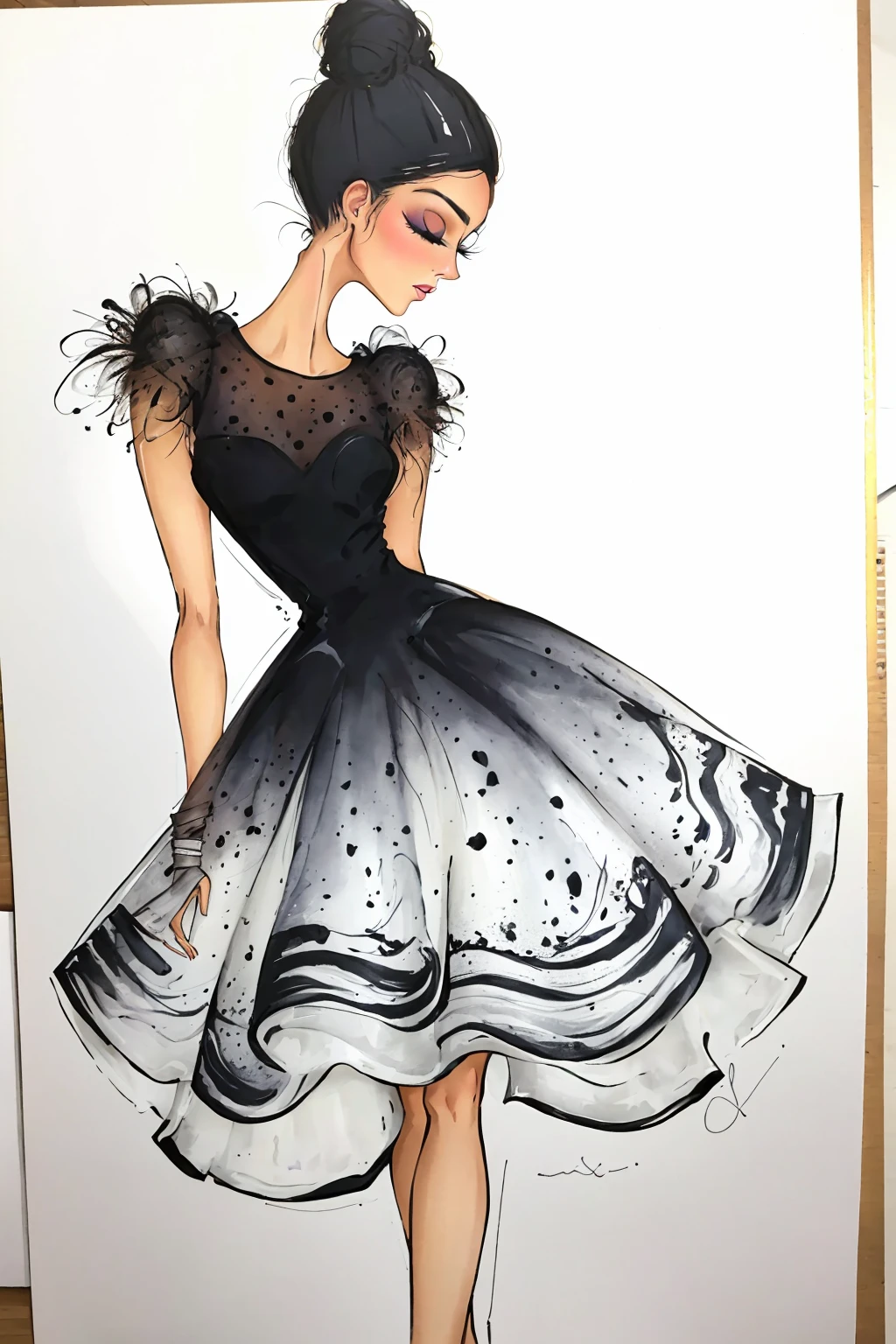 fashion clothing illustration preview 4