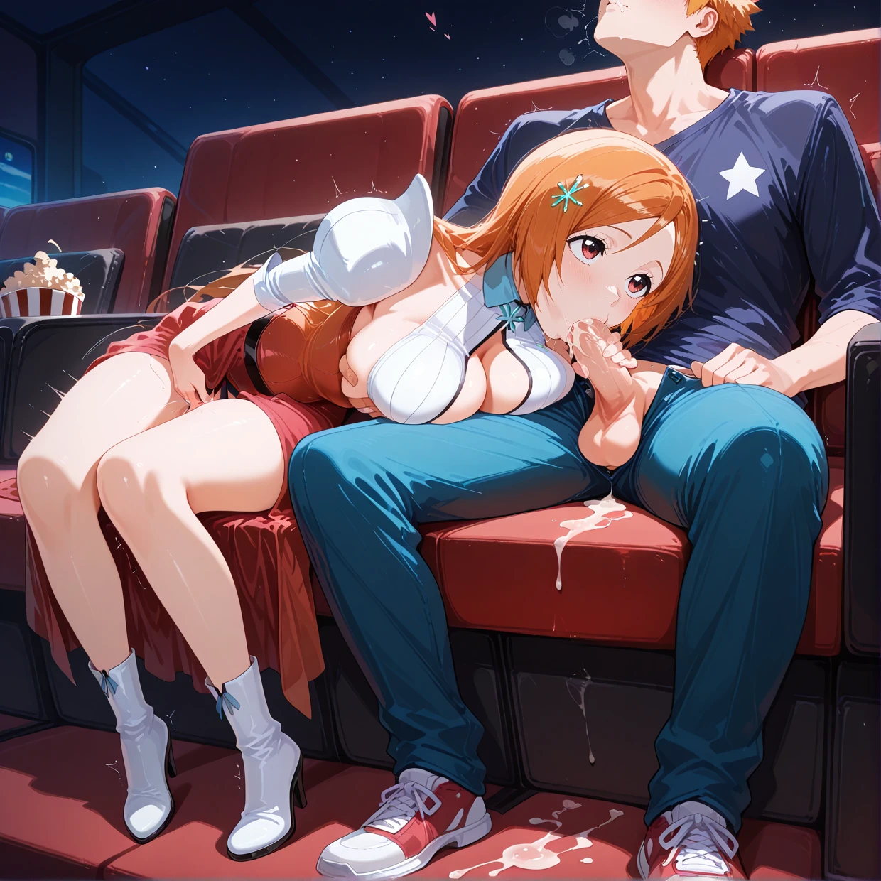 Lying on Lap Blowjob PONY/Illustrious preview 1