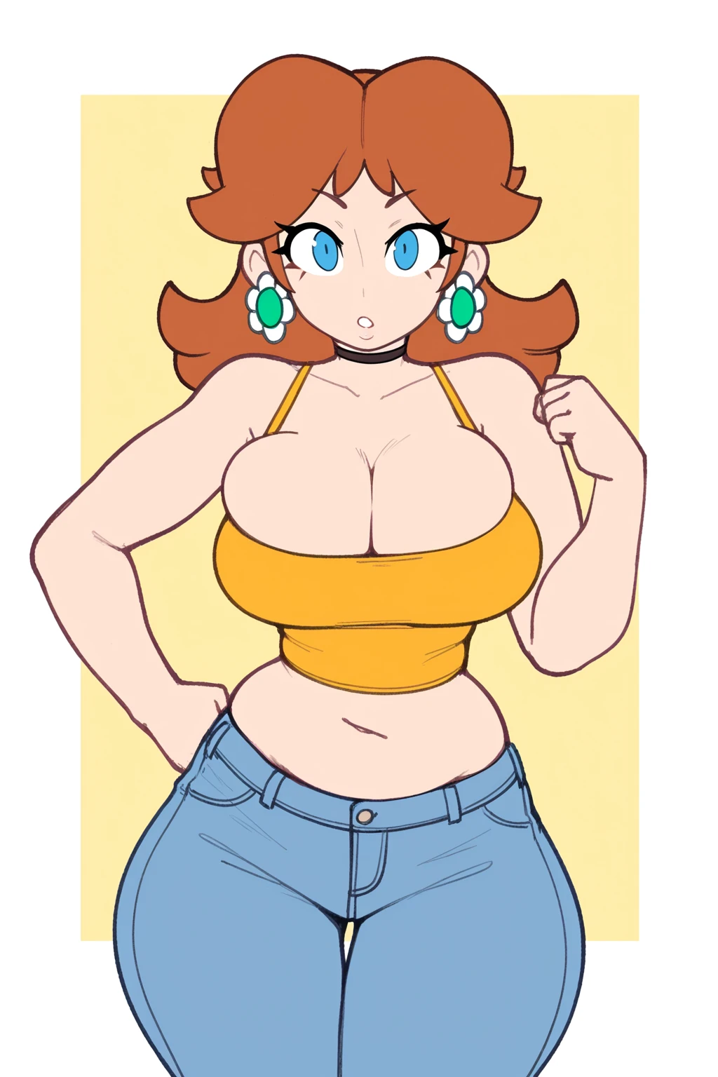 Cleavage Bulge (Bursting Breasts/Spilling Out) [NoobAI + PDXL + 1.5] preview 4