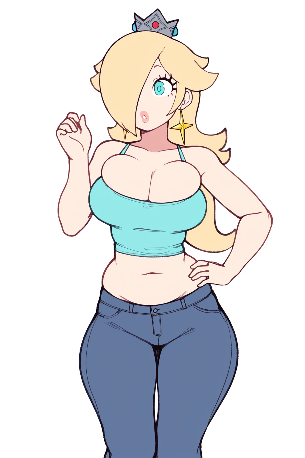 Cleavage Bulge (Bursting Breasts/Spilling Out) [NoobAI + PDXL + 1.5] preview 5