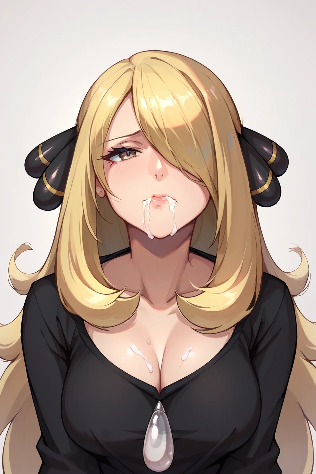 Closed Mouth Full of Cum LoRa | PonyXL & Illustrious preview 3