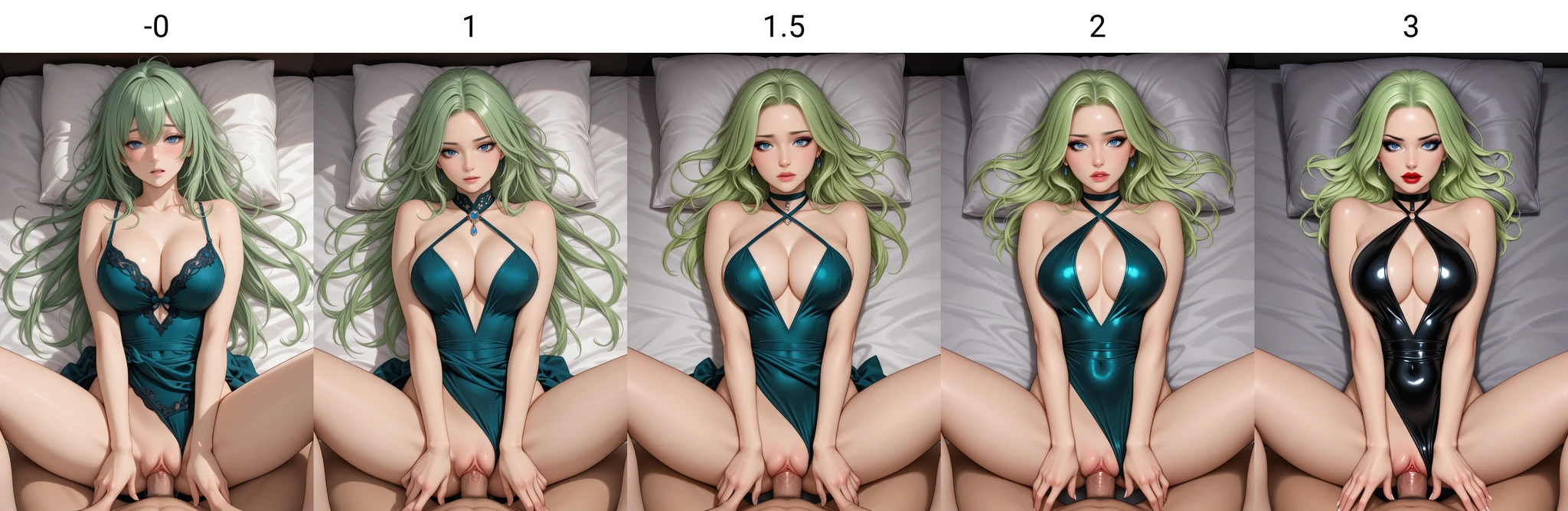 Makeup Slider - Pony / Illustrious preview 3