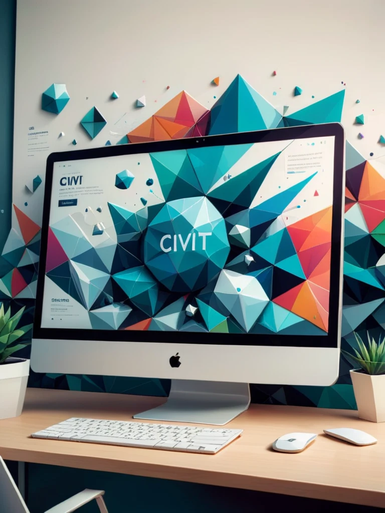 Polygon Style [LoRA 1.5+SDXL] preview 4