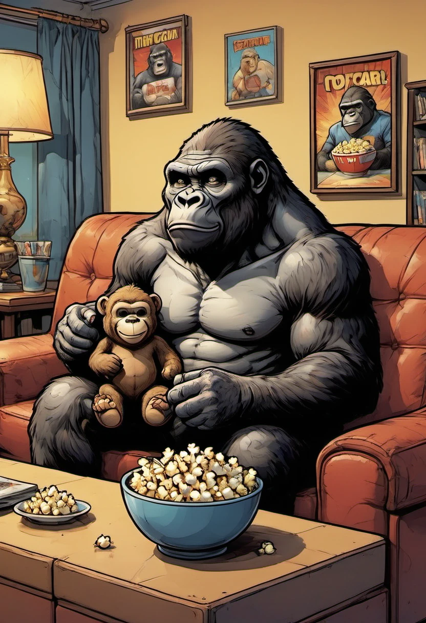 Eldritch Comics (comic book style illustration) preview 2