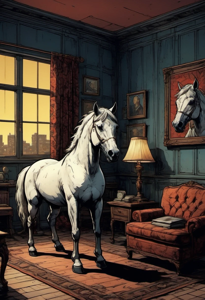 Eldritch Comics (comic book style illustration) preview 3