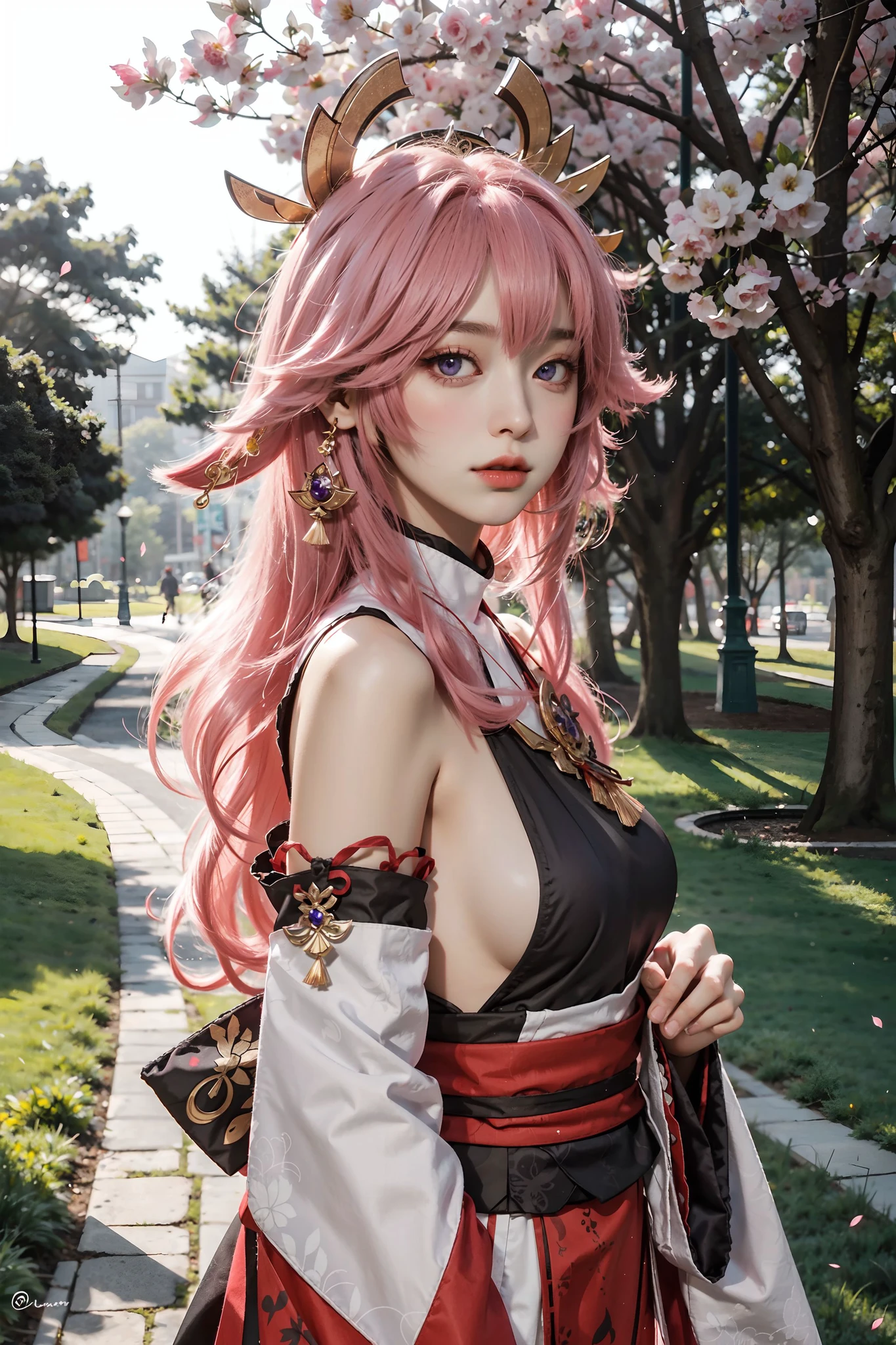 【Realistic & Anime】Genshin Impact AI Cosplayers Collection 原神 AI Coser合集 preview 5