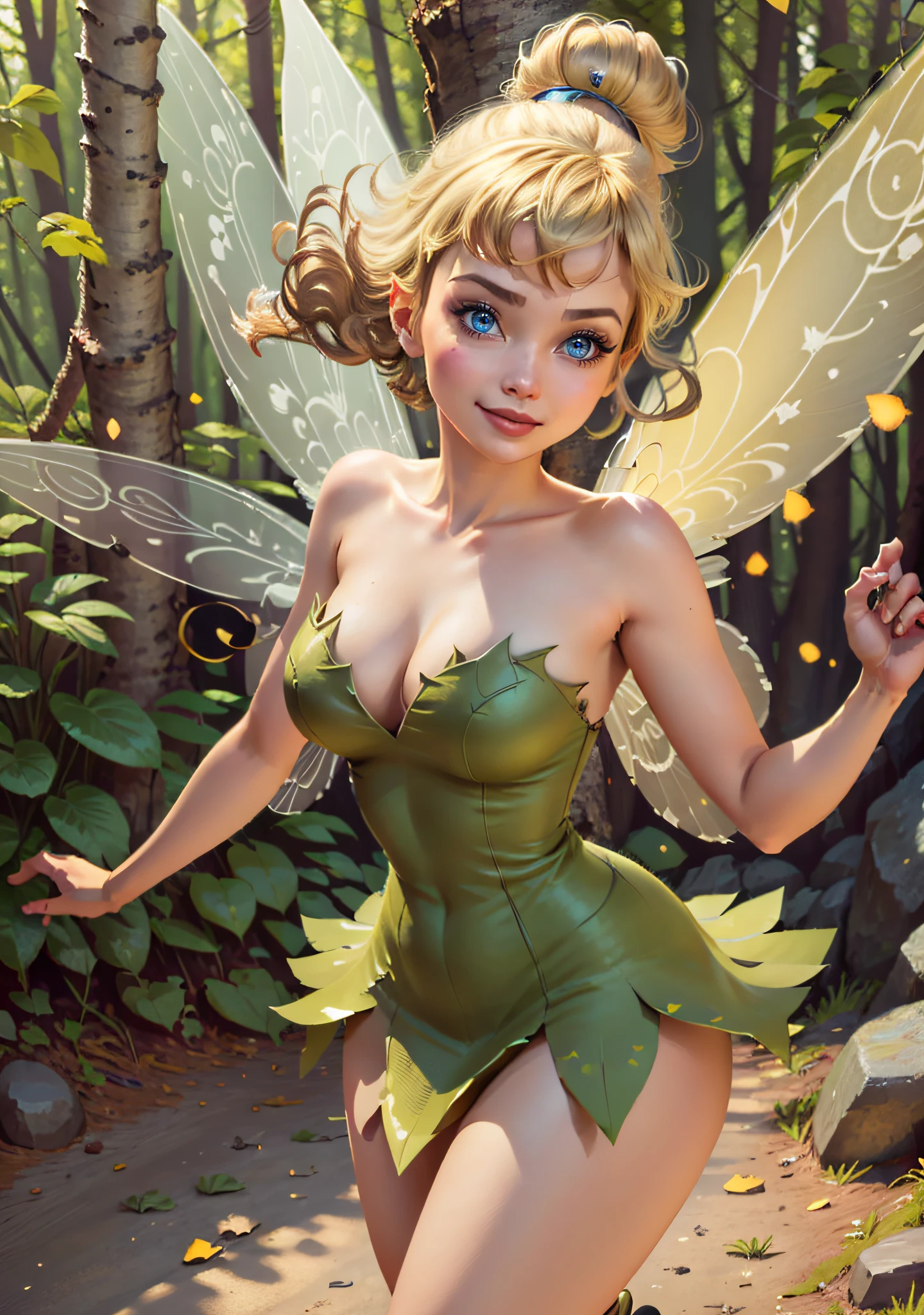 Tinker bell (Peter Pan) Disney - FLUX | SD 1.5 | XL PONY | Illustrious XL - by YeiyeiArt preview 2