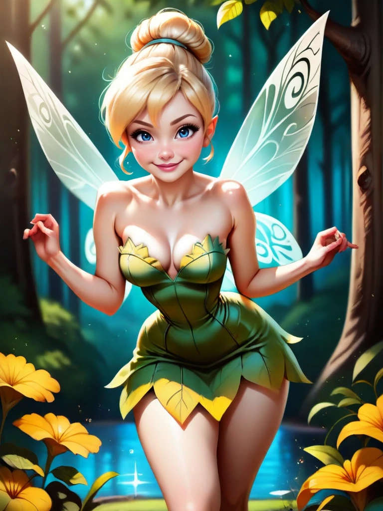 Tinker bell (Peter Pan) Disney - FLUX | SD 1.5 | XL PONY | Illustrious XL - by YeiyeiArt preview 3