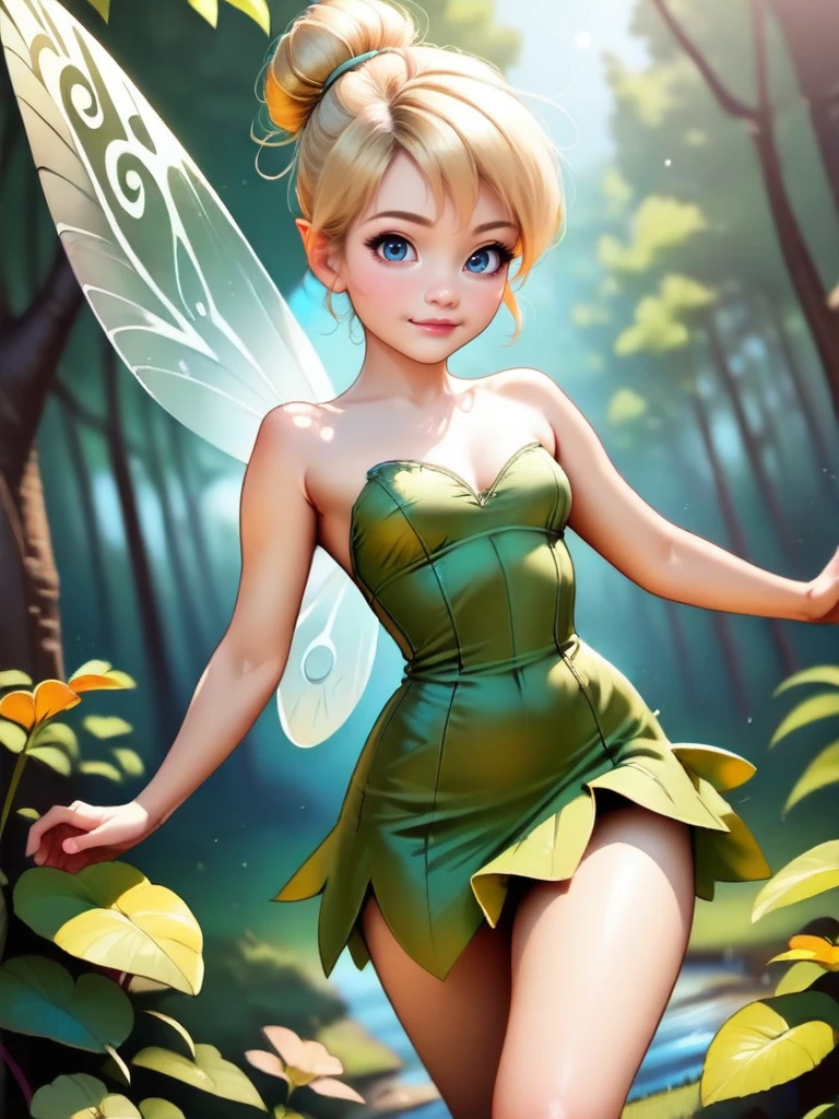 Tinker bell (Peter Pan) Disney - FLUX | SD 1.5 | XL PONY | Illustrious XL - by YeiyeiArt preview 5