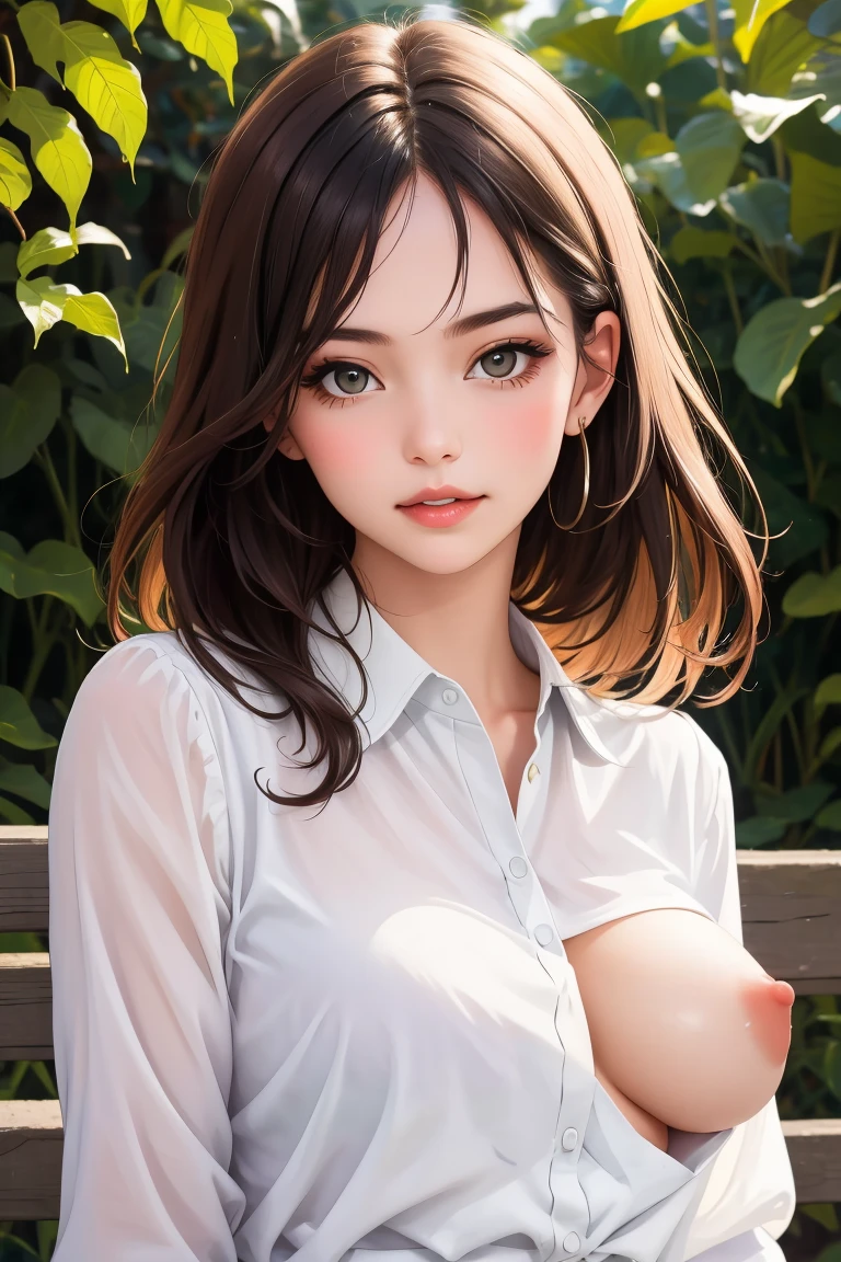 Breasts Out fashion clothing | 敞开胸怀时尚风格 preview 3