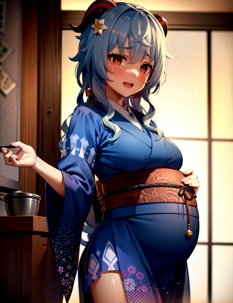 Pregnant / Veiny belly [SD1.5/Pony/Illustrious] preview 4