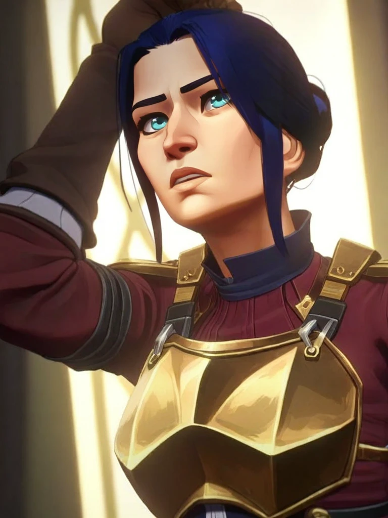 Arcane Style and Characters | All-in-One LoRA | Jinx Vi Mel Caitlyn preview 1