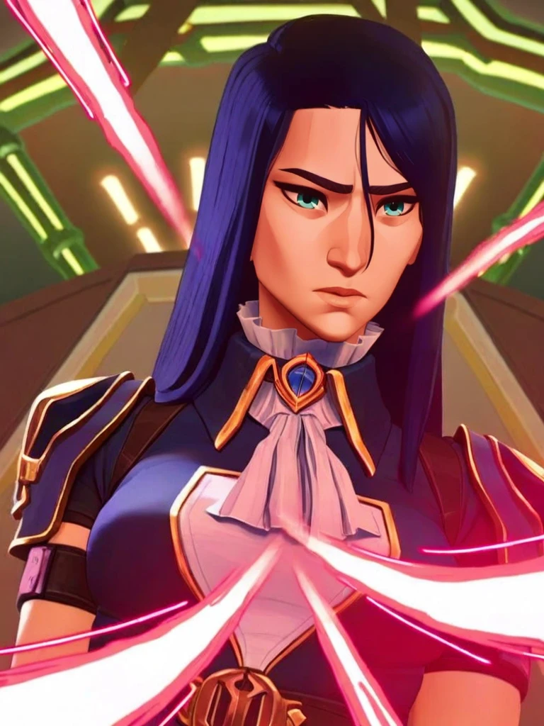 Arcane Style and Characters | All-in-One LoRA | Jinx Vi Mel Caitlyn preview 2