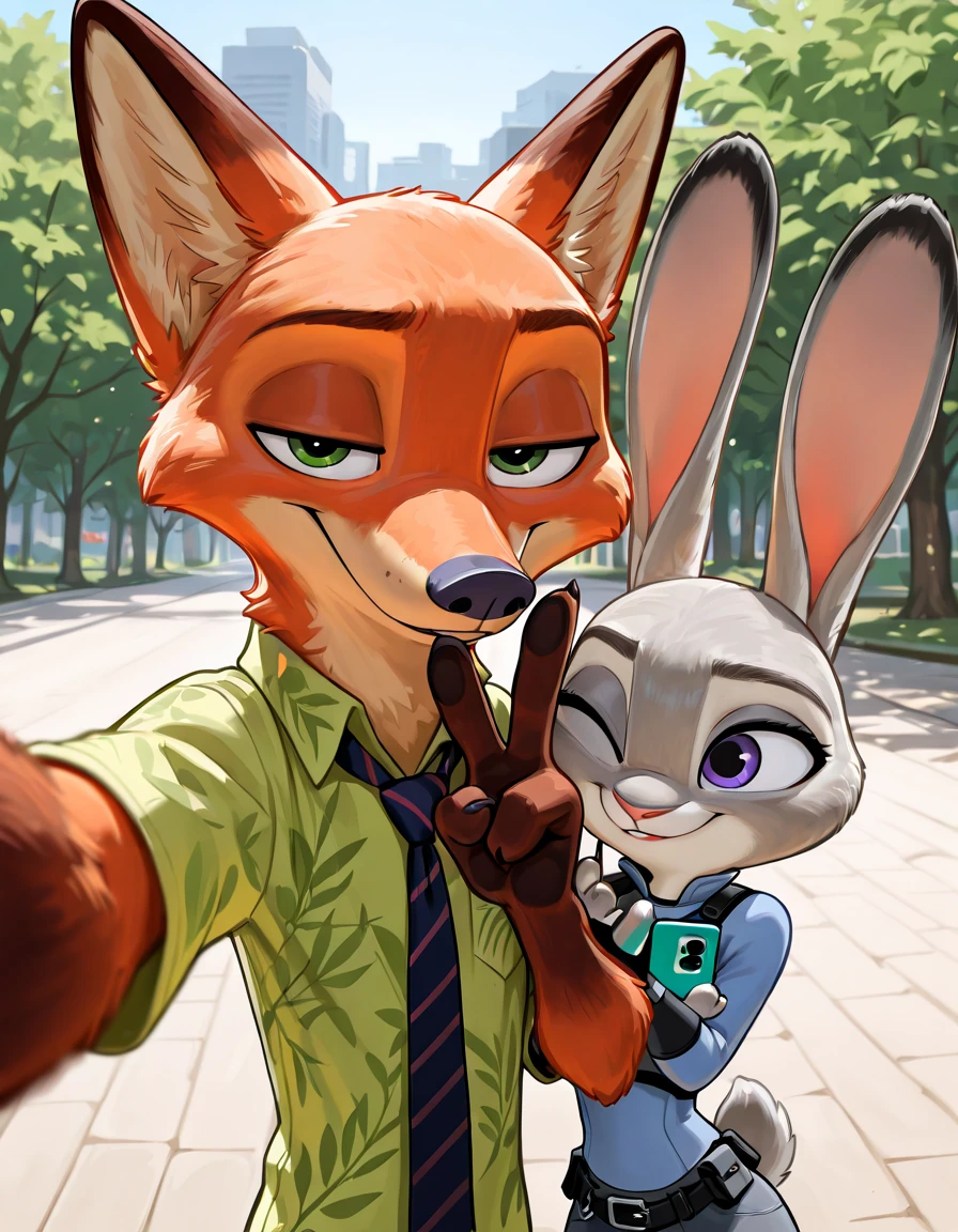 Zootopia_Art_Style (ALL IN ONE) 2D&3D [Illustrious] preview 1