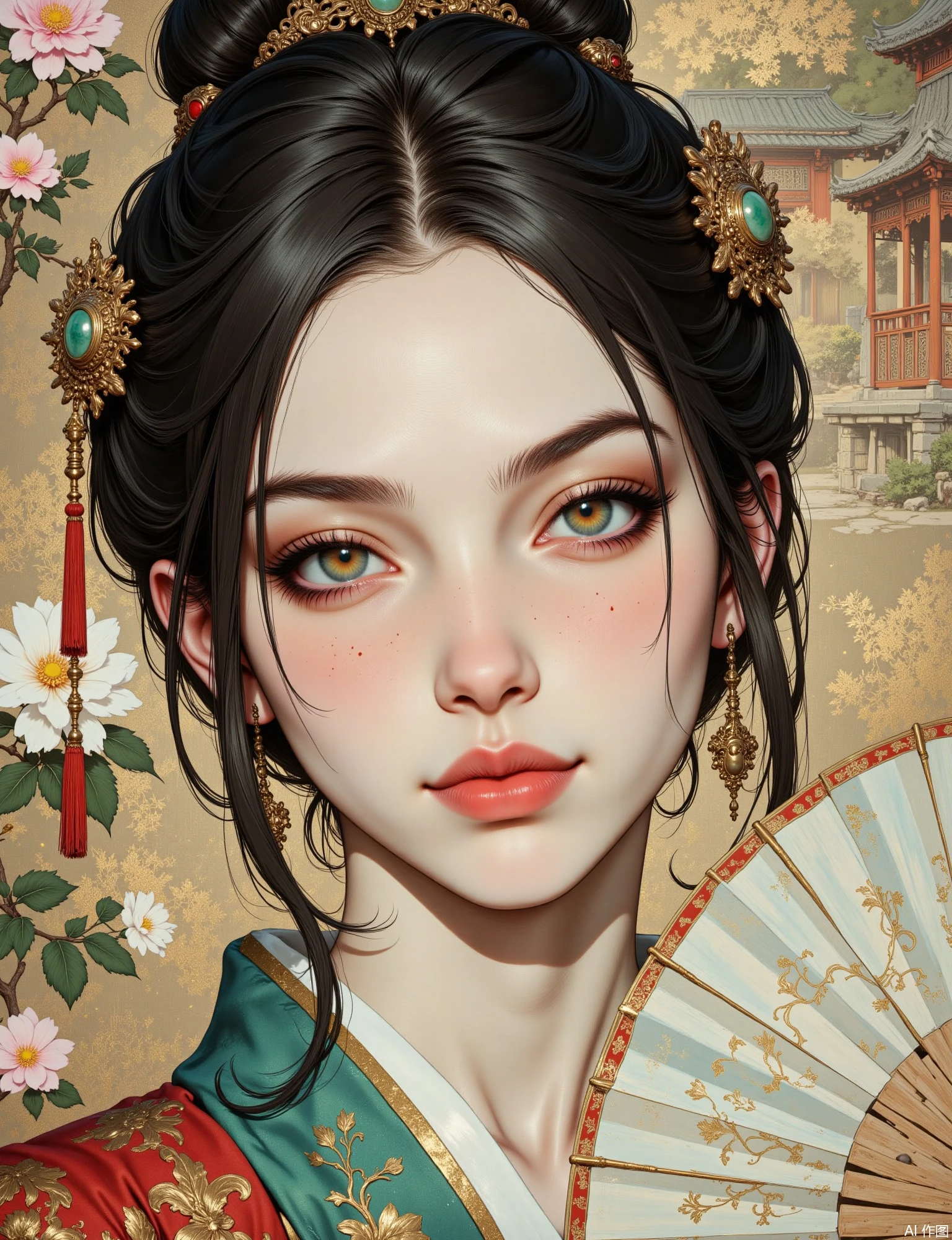 OB半写实肖像画 Semi-realistic portrait painting preview 1