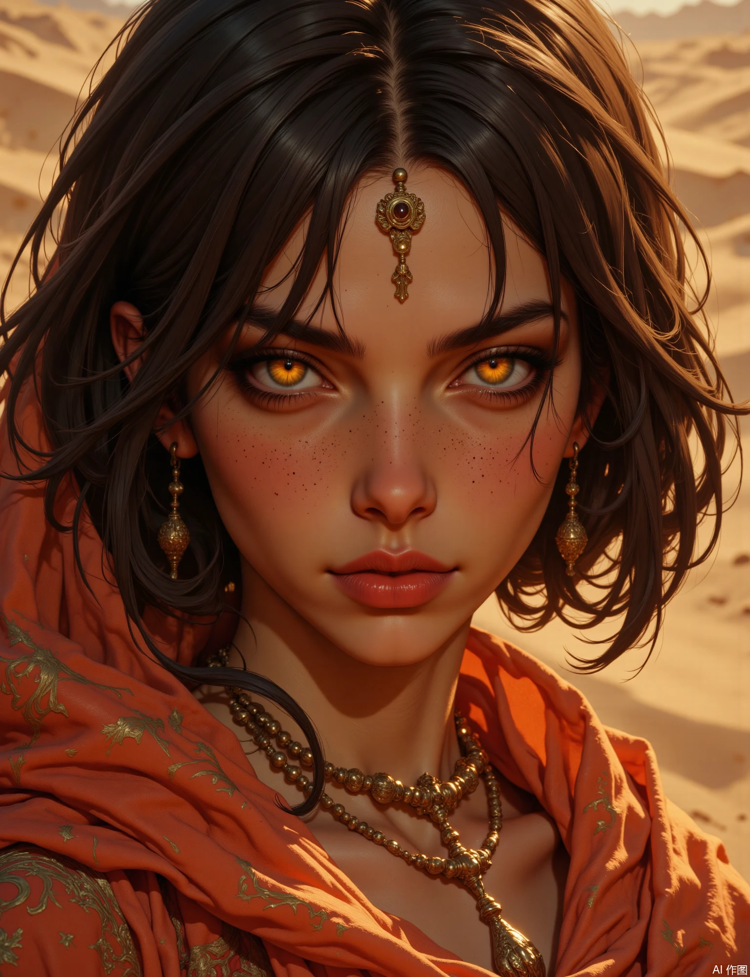 OB半写实肖像画 Semi-realistic portrait painting preview 5