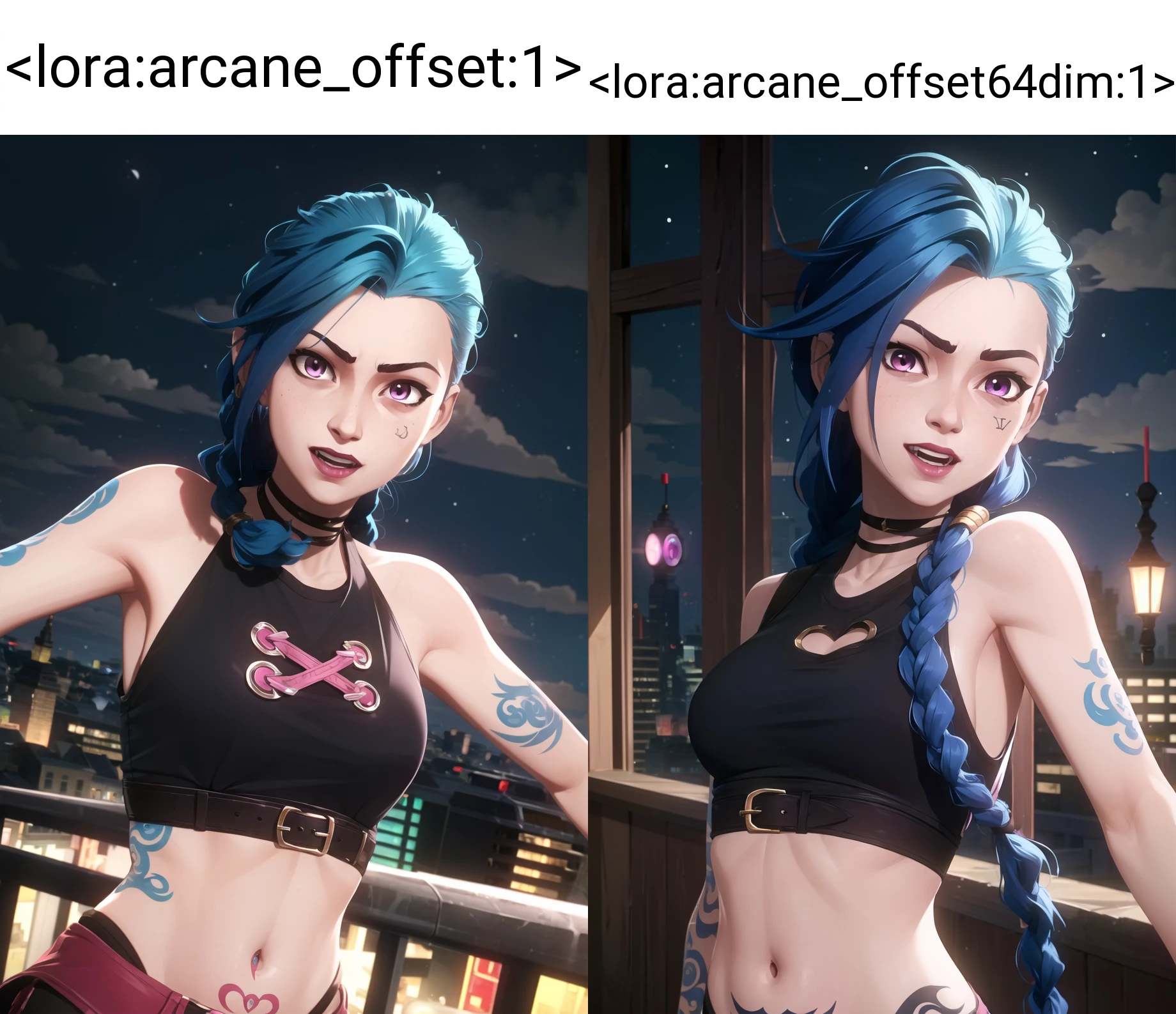 Arcane Style LoRA preview 1